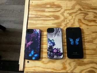 Butterfly  IPhone SE Phone Cases – Set of 3