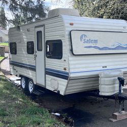 Clean Little Camping Trailer