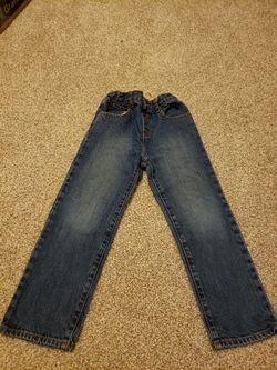 Boys myplace jeans with adjustable weist in excellent condition size 5t