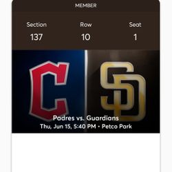 Padre Tickets For The 15th!!!