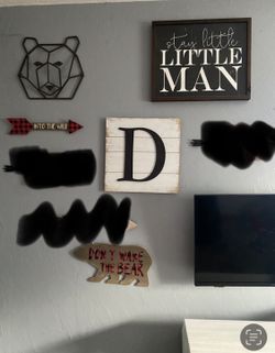 Boy Room Decor Buffalo Plaid