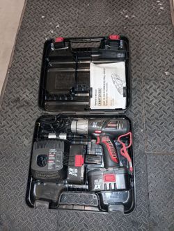 Craftsman 18V Cordless Drill Driver Set