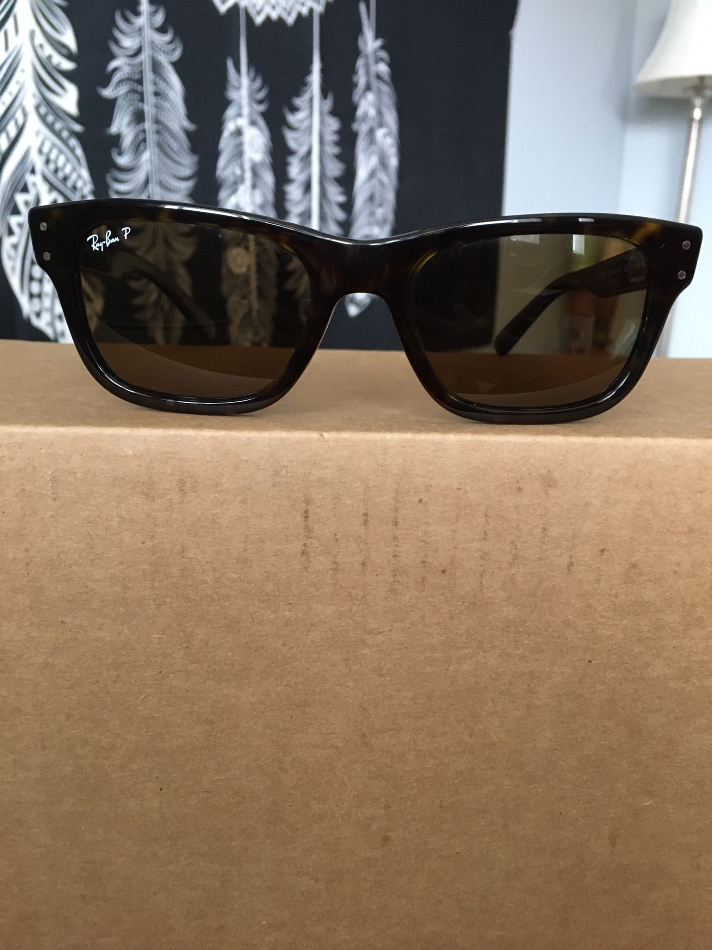 Ray Ban MR BURBANK RB2283 Havana Polarized