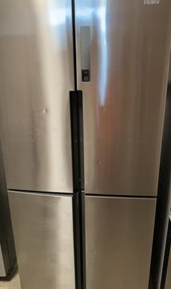 Haier French Door Stainless Steel Refrigerator
