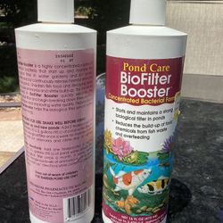 Pond Care Bio Filter Booster For Fishponds