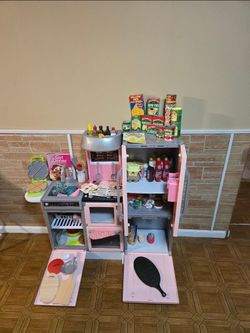 Kids kitchen set with all accessories