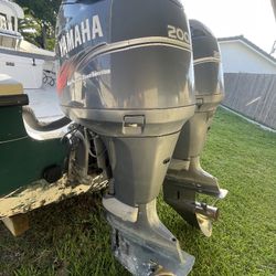 2000 Yamaha 200hp HPDI pair 