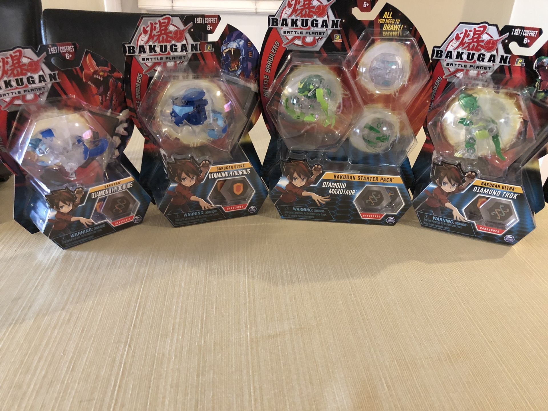 Bakugan Battle Planet Diamond Lot