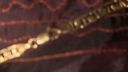 snapped 24k gold chain(real)
