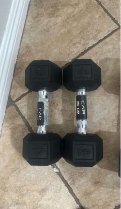 15 pound dumbbells