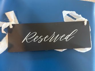 Reserved signs