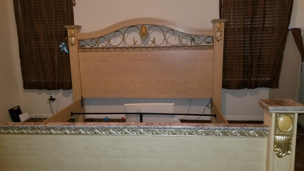King side mattress frame FREE