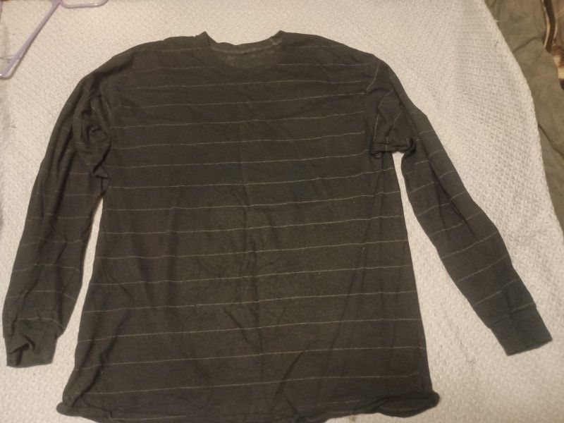 Men's Long Sleeved Fleece Shirt, XXL