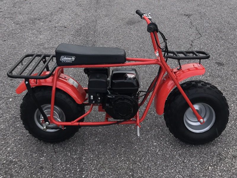 Coleman CT200U Trail 200 Gas Powered Mini Bike LIKE NEW