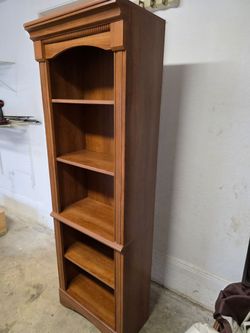 Solid Wood Bookcase Shelf