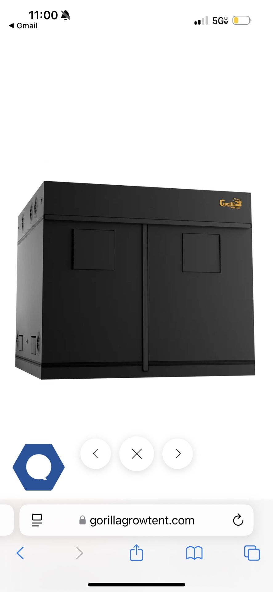 Gorilla Grow Tent 8x8