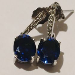 Amazing Alwand Vahan Sterling Silver Sapphire Diamond 