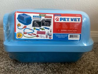 NEW Sealed Lakeshore Learning "The Pet Vet" Pretend Play Set