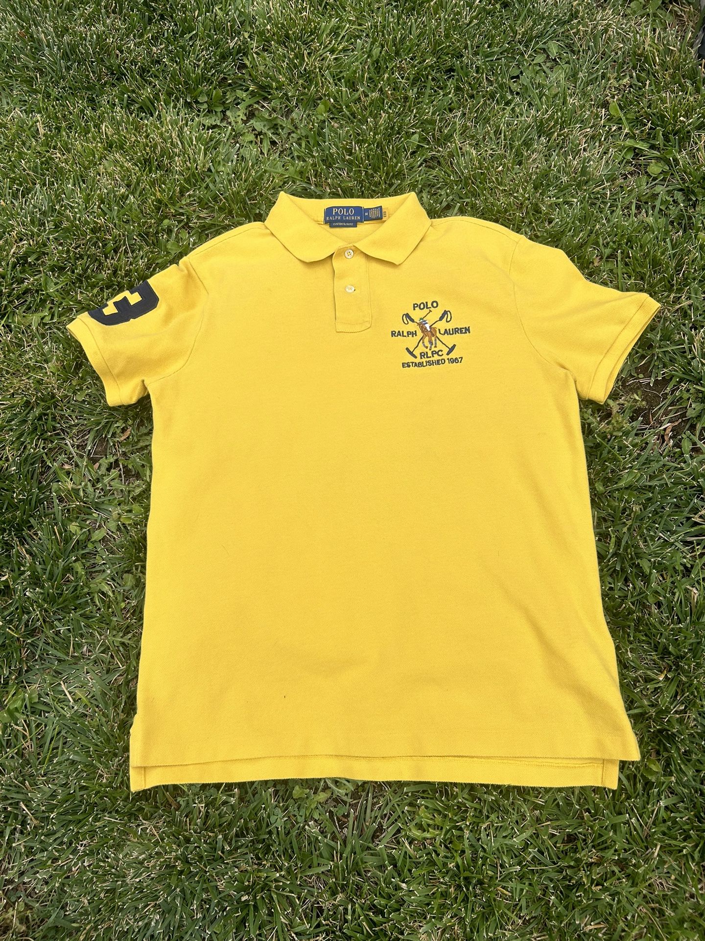 🐎Big Pony Cotton Mesh Polo Shirt🐎