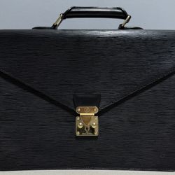 Louis Vuitton Epi Leather Briefcase Vintage