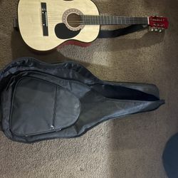 Guitar And Case 