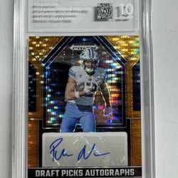 Puka Nacua 10 orange pulsar prism 17/49