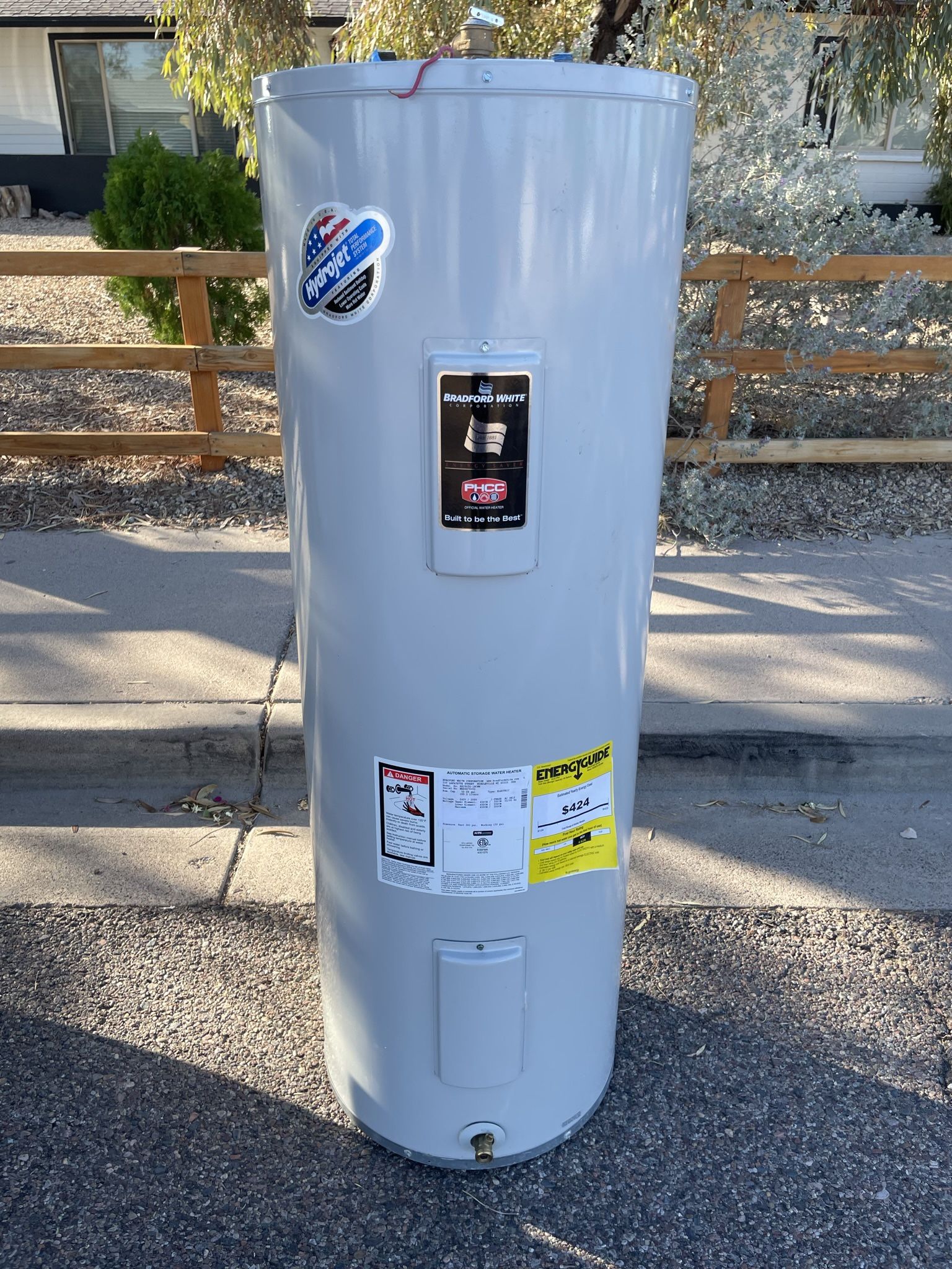 Water Heater Installed