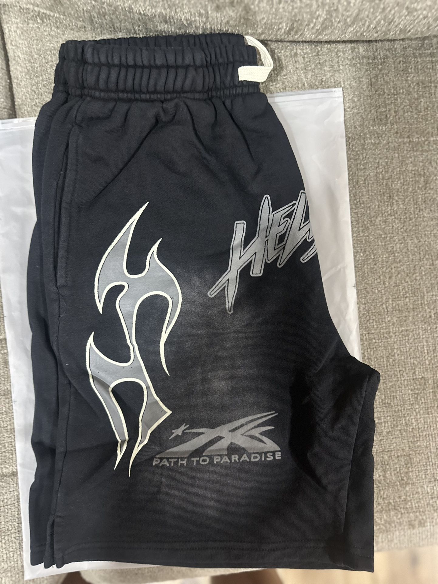 Black HellStar Shorts Size Medium