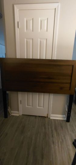 Classic wood headboard