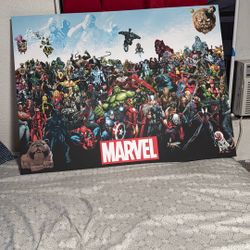 Marvel Canvas Poster