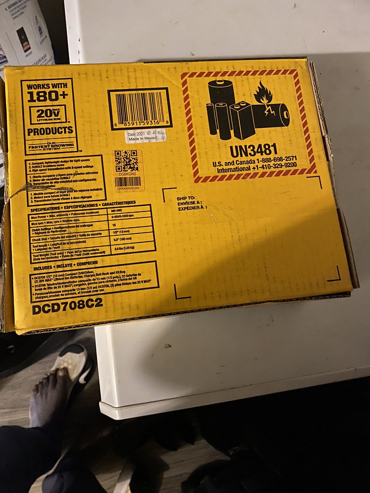 Dewalt drill Kit