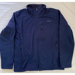 New  Men Blue The  North Face Apex Bionic Soft Shell Jacket 