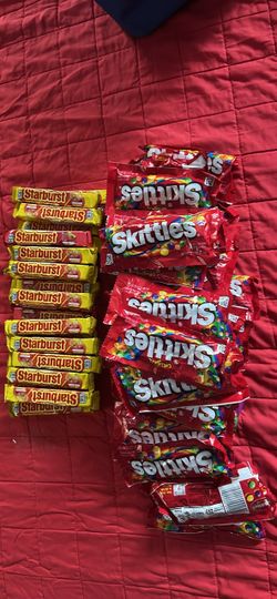Skittles and starburst