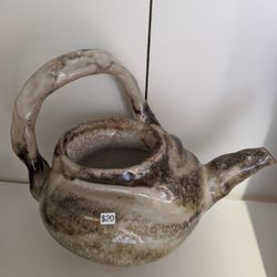 Unique Hand Sculptured Teapot
