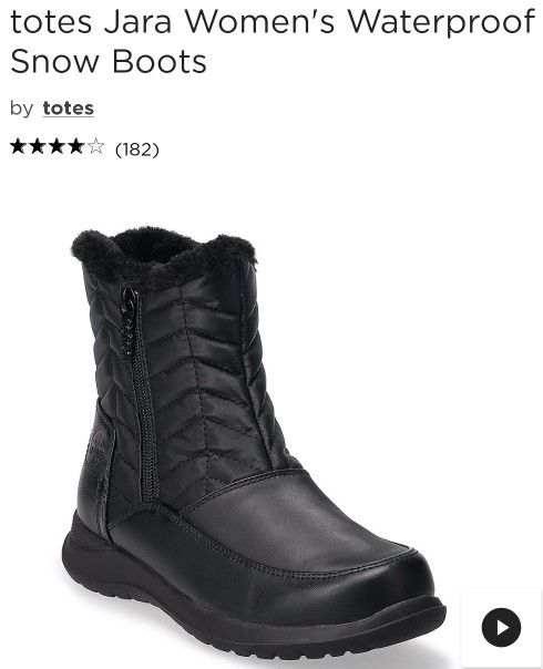 Totes Jara Women's Waterproof Snow Boots