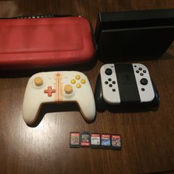 Nintendo Switch Bundle +5 GAMES INCLUDED