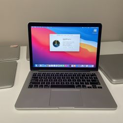 Apple 13” MacBook Pro Retina 2013 2.40ghz Core i5 16gb RAM 256gb SSD Webcam WiFi Bluetooth macOS Big Sur Dual Thunderbolts HDMI