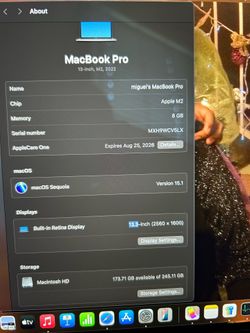 MacBook Pro space gray 13 inch