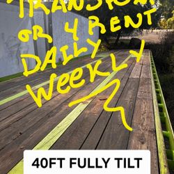 4 Rnt Trailer Fully Tilt 