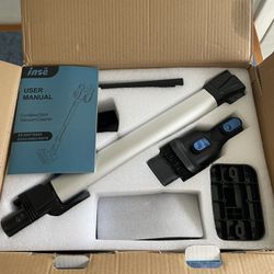 INSE Cordless Vacuum Cleaner, Lightweight Cordless Stick Vacuum Up to 45min Run
