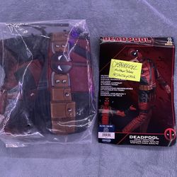 Deadpool Costume Size XL
