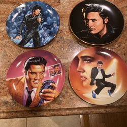 Elvis Collection Numbered Plates 