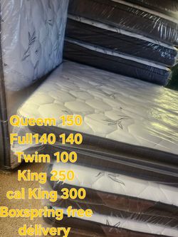 Mattress Pillow Top New