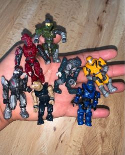 HALO mini figures $5 each