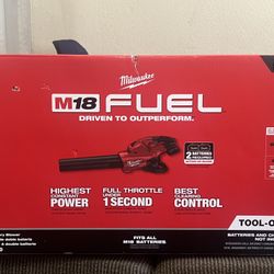 Milwaukee Fuel Dual Battery Leaf Blower 🍃 🍂 Brand New Tool Only 