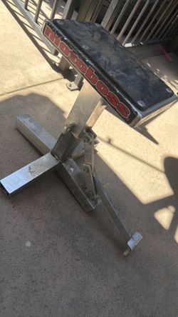 Dirt bike stand