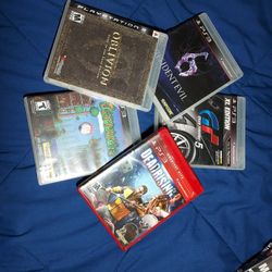 5 PS3 / Playstation 3 Games
