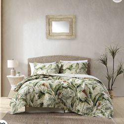Tommy Bahama - King Comforter Set, Cotton Sateen Bedding