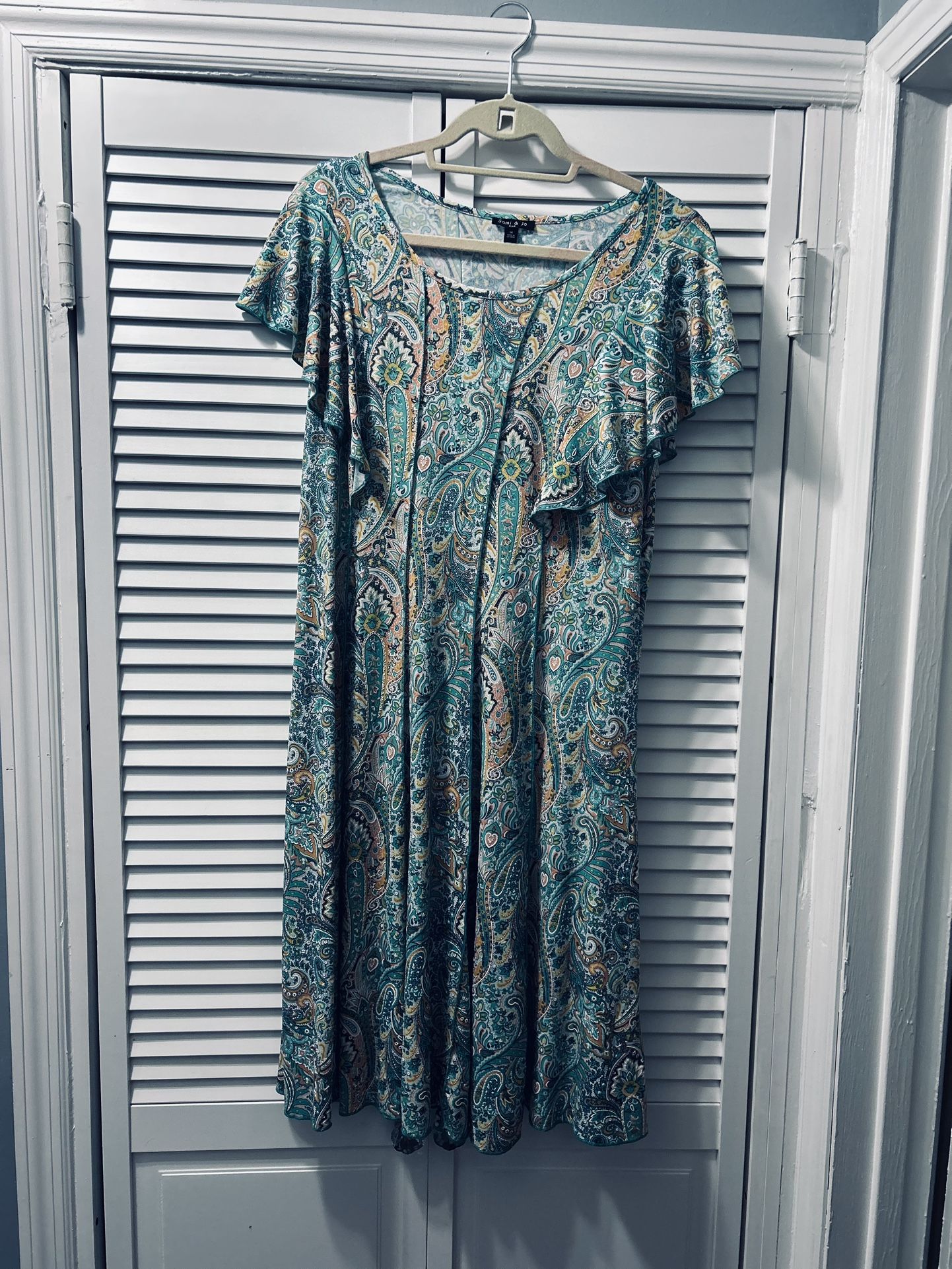 1 X Multi Color Dress  Maxi Lenght 