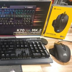 Corsair Gaming Keyboard And Mouse 